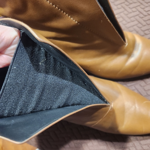 Mercedes Castillo small heel pointy toe bootie sz 40 10 - Picture 7 of 8